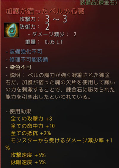 ベルの心臓