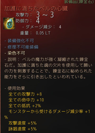 ベルの心臓
