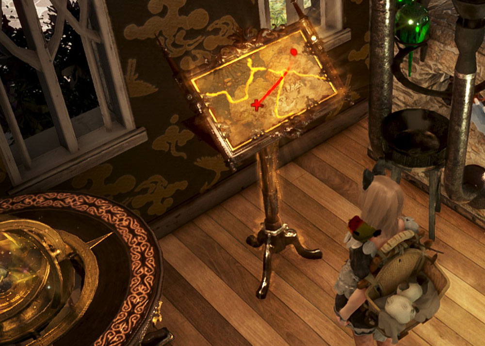 考古学者の地図