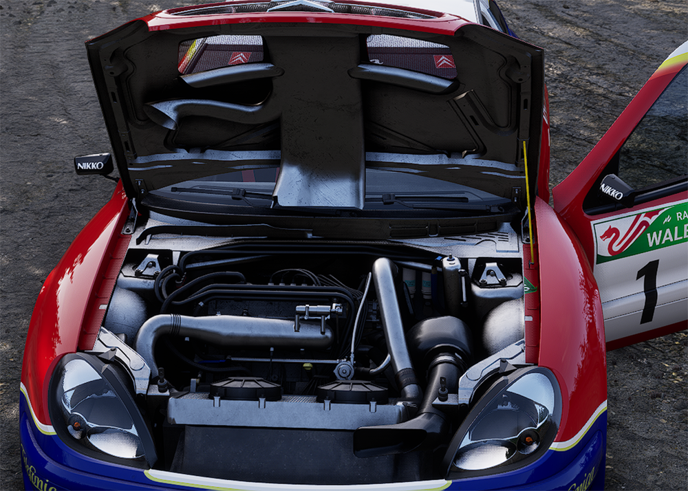 selected Xsara WRC-2003エンジン